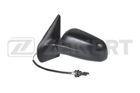 ZEKKERT SP4359 Зеркало в сборе левое текстурное плоское трос регул VW Bora 99-, Golf IV 97-