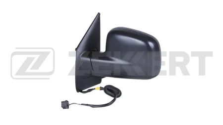 ZEKKERT SP4361 Зеркало в сборе левое текстурное выпуклое эл регул с подогр VW Multivan V 03-, TranSporter V 03-