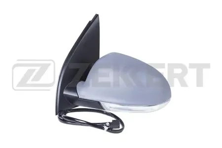 ZEKKERT SP4367 Зеркало в сборе левое грунтованное асферическое эл регул с подогр с повт поворота VW Golf V 03-