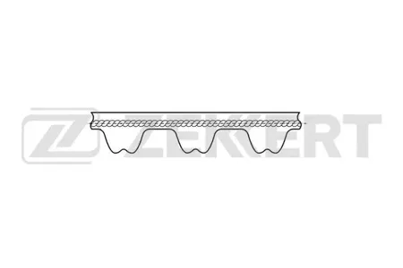ZEKKERT ZR1018 Ремень зубчатый ГРМ Lada 21040507 84-, Ford Transit II 77-, Mitsubishi Galant III, IV 77-, Lancer I, II 78-