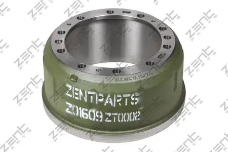 ZENTPARTS Z01609 Барабан тормозной 410x180187 H=232 d=298335 n10x23 MAN F200090M200090TGA