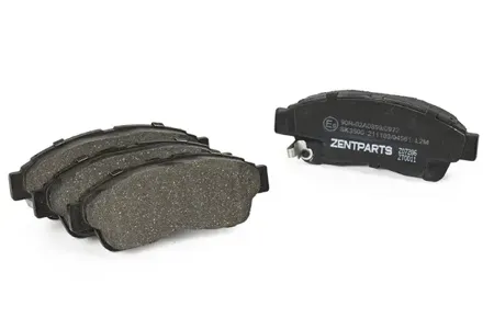 ZENTPARTS Z07286 Колодки торм.передние Toyota Carina E93-97 Camry 2.2 92-96 Corolla 95-02