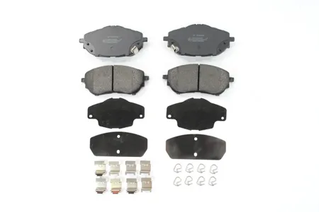 ZF RUSSIA GDB3598ZFR Колодки торм. Toyota Auris 12- Corolla 13- передние