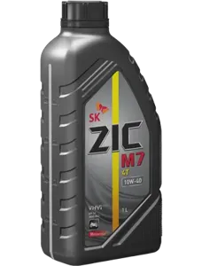 ZIC 132027 Масло моторное M7 4T 10W40 1л для мото синт. API SM, JASO MA2