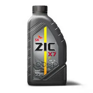 ZIC 132649 Масло моторное синт. X7 LS 10W30 A3B4. SM (LL-01. 229.31. 502.00. 505.00) 1л
