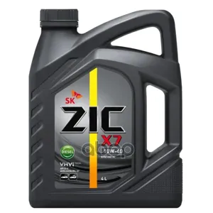 ZIC 162607 Масло моторное синт. X7 Diesel 10W40 A3B4 CI4 (228.3) 4л