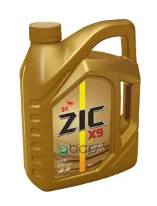 ZIC 162609 Масло моторное синт. X9 LS Diesel 5W40 A3B4. C3. SN 4л