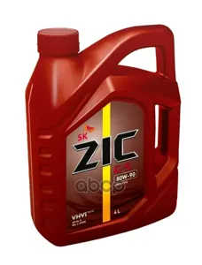 ZIC 162633 Масло трансмиссионное ZIC GL-5 80W90 4л