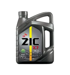 ZIC 172607 Масло моторное синт. X7 Diesel 10W40 A3B4 CI4 (228.3) (6L)