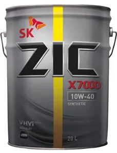 ZIC 192606 Моторное масло X7000 10W40 20л