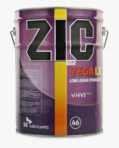 ZIC 192635 Масло гидравлическое VEGA 46 20л синт. DIN 51524 Part-2 (HLP), ISO 11158, 67434 (HMHR)