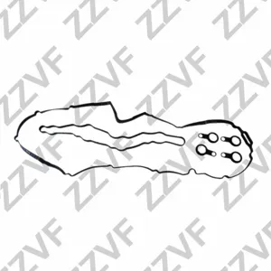ZZVF ZVBZ0797 ПРОКЛАДКА КЛАПАННОЙ КРЫШКИ (КОМПЛЕКТ) HYUNDAI IX35,TUCSON (10-15)