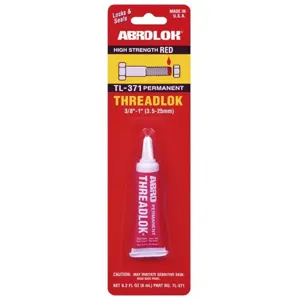ABRO TL371R ABRO Закрепитель резьбы красный (сильный) (0.006L)