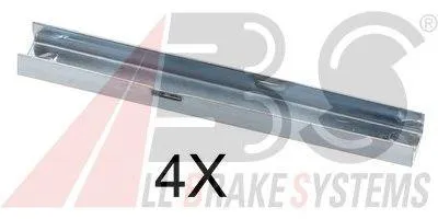 ABS 1857Q Комплект монтажный тормозных колодок