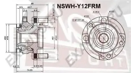 ASVA NSWHY12FRM СТУПИЦА [12] NSWHY12FRM