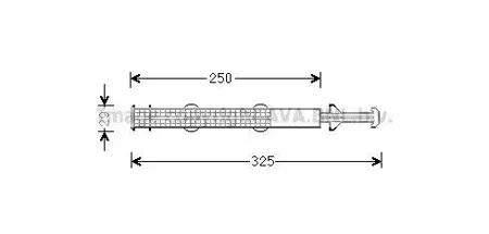 AVA STD043 Осушитель VAG