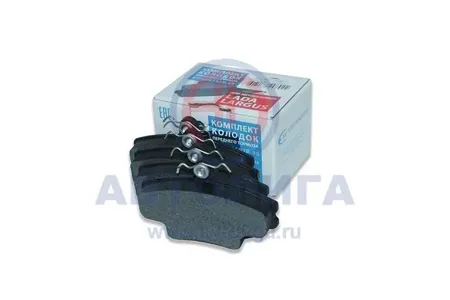 AVTOSTANDART 410602192R88 КОЛОДКА ПЕРЕДНЯЯ AVTOSTANDART LARGUS без ABS 8 кл.