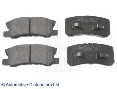 BLUE PRINT ADC44259 Колодки торм.задн.