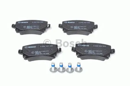 BOSCH 0986494053 0 986 494 053 1031 00 колодки дисковые з. Audi A3 диск 16 03>, VW Touran диск 15 03>