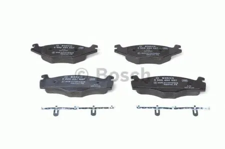 BOSCH 0986494057 0 986 494 057 171 60=FDB1072=224735 колодки дисковые п. VW Polo 1.0i-1.9D 94-96